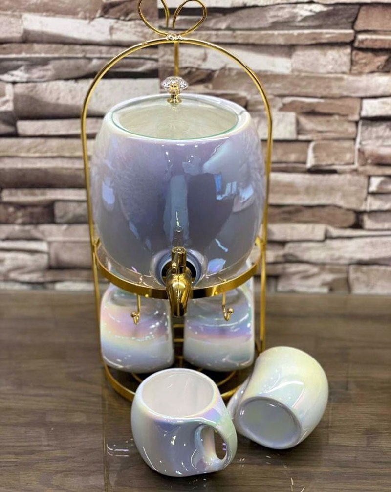 Fransco Series Water Dispenser Set With 4 Cups