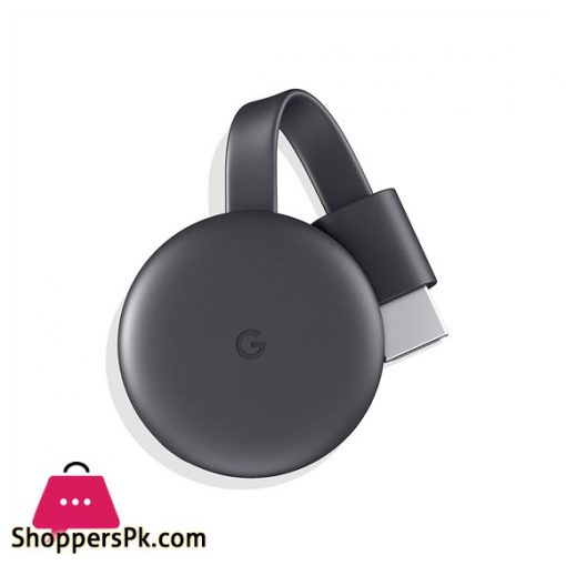 Google Chromecast Streaming Device with HDMI Cable - Stream Shows, Music, Photos, and Sports from Your Phone to Your TV