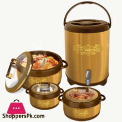 Happy handsome gold metallic 4 pcs pack