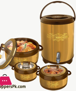 Happy handsome gold metallic 4 pcs pack