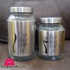 High Grade Stainless Steel Canister Sets Food Coffee Tea Storage Jar 2 Pcs