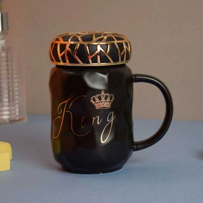 High Quality Ceramic Queen &Amp; King Mug 1 - Pcs