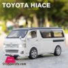 High Simulation 132 Toyota Hiace Alloy Model MPV Vehicle Model Toy Car Hi Ace Sound Light Metal Toys Vehicle Gifts CollectionDiecasts Toy Vehicles