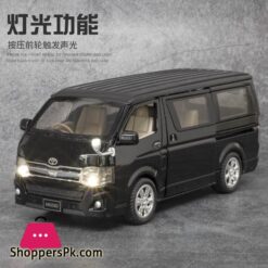 High Simulation 132 Toyota Hiace Alloy Model Mpv Vehicle Model Toy Car Hi Ace Sound Light Metal Toys Vehicle Gifts Collectiondiecasts Toy Vehicles