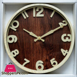 Home Decorative Round Analog Wall Clock
