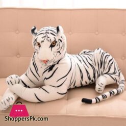 30 90Cm Huge Prone Tiger Plush Toy Big Tiger Plush Doll Simulation Animal Vivid Lifelike Tiger For Boy Large Tiger Doll Softsimulation Animal