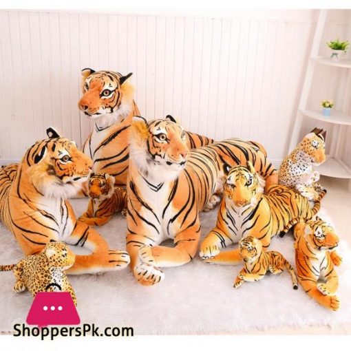 30 90cm Huge Prone Tiger Plush Toy Big Tiger Plush Doll Simulation Animal Vivid Lifelike Tiger for Boy Large Tiger Doll Softsimulation animal