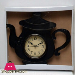 Kettle Style Analog Wall Clock