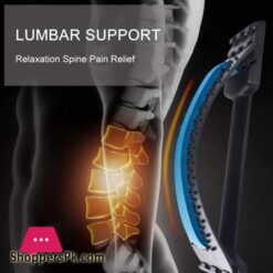 Magic Back Stretcher Lumbar Support3 Adjustable Settings For Back Pain Relief Lumbar Support Relaxation Muscle Board Back Posture Massage Tool Style 1 Blue