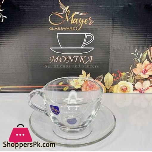 Mayer GLASSWARE MONIKA Set of Cups and Saucers