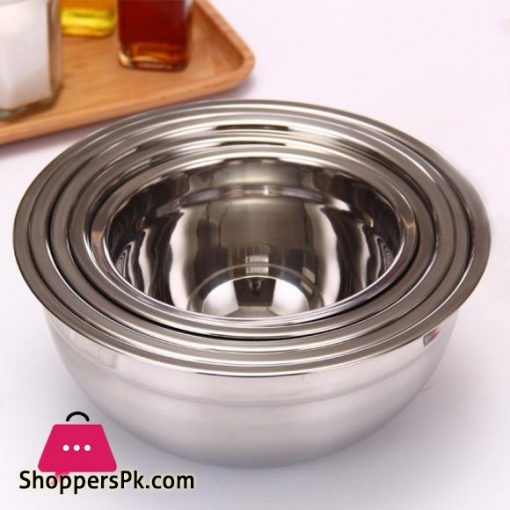 Ingredients Standby Bowls Mixing Bowl Stainless Steel DIY Cake Bread Salad Mixer Kitchen Cooking ToolsBowls