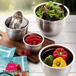 Ingredients Standby Bowls Mixing Bowl Stainless Steel Diy Cake Bread Salad Mixer Kitchen Cooking Toolsbowls