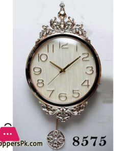 Modern Wall Clock With  Luxury Pendulum - 8575