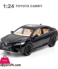New 124 Toy Car Toyota Camry Metal Alloy Diecast Car Model Miniature Scale Model Sound and Light Model Car Toys For ChildrenDiecasts Toy Vehicles