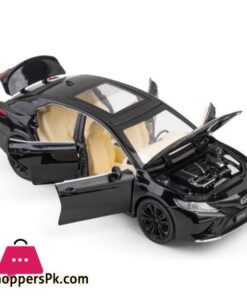 New 124 Toy Car Toyota Camry Metal Alloy Diecast Car Model Miniature Scale Model Sound And Light Model Car Toys For Childrendiecasts Toy Vehicles
