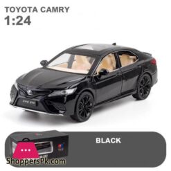 New 124 Toy Car Toyota Camry Metal Alloy Diecast Car Model Miniature Scale Model Sound And Light Model Car Toys For Childrendiecasts Toy Vehicles