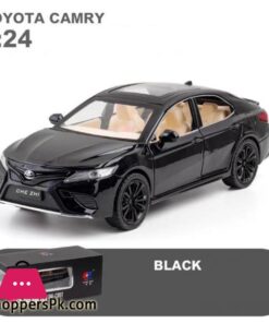 New 124 Toy Car Toyota Camry Metal Alloy Diecast Car Model Miniature Scale Model Sound And Light Model Car Toys For Childrendiecasts Toy Vehicles