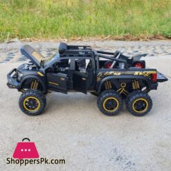 New 128 Ford Raptor F150 Alloy Diecast Car Model Toys Sound Light Toy Pickup Truck Pull Back Vehicle For Children Diecasts Toy Vehicles