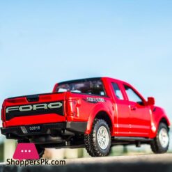 New 132 Ford Raptor F150 Big Wheel Alloy Diecast Car Model With With Sound Light Pull Back Car Toys For Children Xmas Giftsdiecasts Toy Vehicles