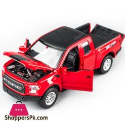 New 132 Ford Raptor F150 Big Wheel Alloy Diecast Car Model With With Sound Light Pull Back Car Toys For Children Xmas Giftsdiecasts Toy Vehicles