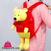 New Pooh Design Kids Plush Backpack Toy School Bag Childrens Gifts Baby Backpack Boygirl Baby Student Bags