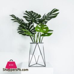 Nordic Creative Metal Flower Pot Indoor Balcony Desktop Planters Home Decoration Flower Standflower Pots Planters