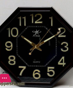 Octagon Analog Wall Clock