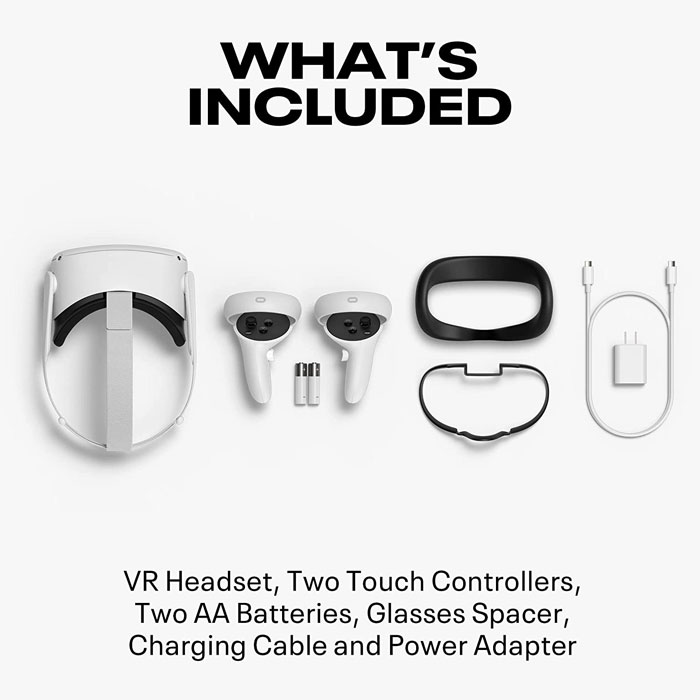 Oculus Quest 2 Advanced All In One Virtual Reality Headset 256 GB