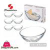 Pasabahce Curved Dessert Bowls Ice Cream Fruit Sundae Dish Set Of 6 - 96449