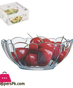 Pasabahce Wicker Round Fruit Bowl - 10422