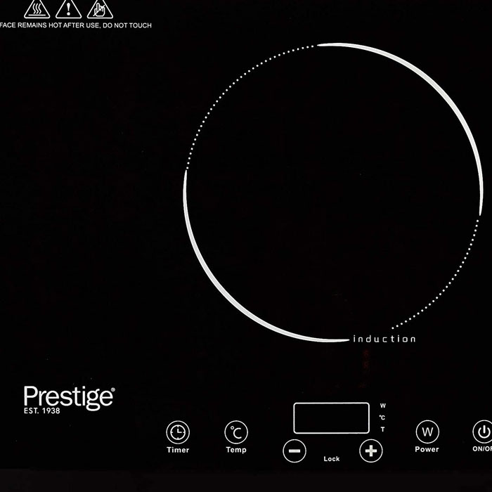 Prestige 2800W Double Induction Cooker Black - Pr50359
