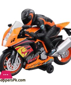 WeiLong Toys 300 118 24G Rc Motorcycle 360 Rotation with Light Sound Car RTR Model Mini Car Vehicle Outdoor Toys For Boy ToysRC Cars