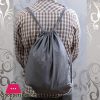 Recycled Air Force Dawstring Cotton Cloth Unisex Bagpack