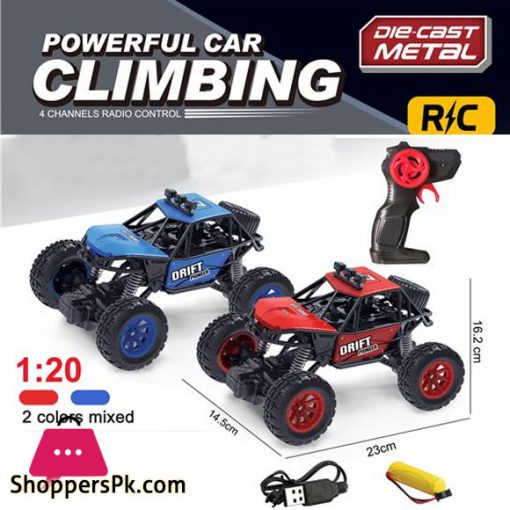 Remote Control Climbing King car die cast Super Speed 4 Way Monster car with Forward Backward Movement Best Performance
