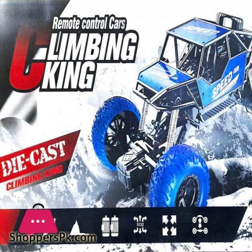 TOYSONS Remote Control Climbing King car die cast Super Speed 4 Way Monster car with Forward Backward Movement Best Performance