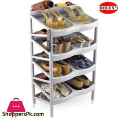 Rolex Plastic Italian Double Series Shoe Rack