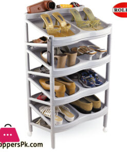 Rolex Plastic Italian Double Series Shoe Rack
