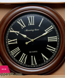 Roman Style Round Analog Wall Clock