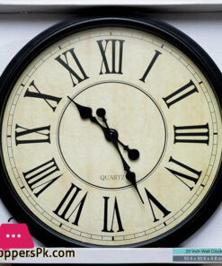 Roman Style Round Wall Clock