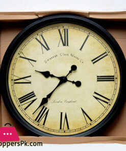 Roman Style Round Wall Clock