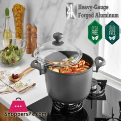 Saflon Titanium Nonstick 10 Piece Cookware Set Forged Aluminum With Pfoa Free Scratch Resistant Coating From England Dishwasher Safe