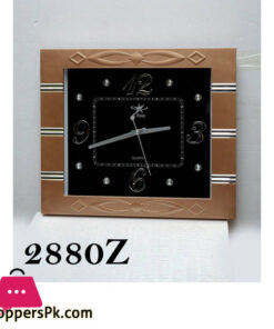 Square Wall Clock Quartz - 2880Z