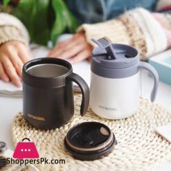 330350500Ml Stainless Steel Mini Thermos Mug Cute Water Bottle For Girls Travel Vacuum Flasks Thermal Bottle Coffee Tea Cup