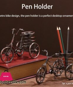 Storage Home Decor Tricycle Shape Pen Holder Iron Desk Organizer 11 Storage Home Decor Tricycle Shape Pen Holder Iron Desk Organizer Office Ornament Non Slip Study Room Pencil Container Simplefigurines Miniatures