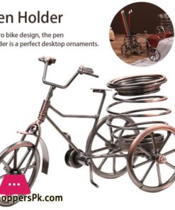 Storage Home Decor Tricycle Shape Pen Holder Iron Desk Organizer 14 Storage Home Decor Tricycle Shape Pen Holder Iron Desk Organizer Office Ornament Non Slip Study Room Pencil Container Simplefigurines Miniatures