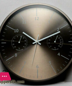 Stylish Brown & Black Wall Clock