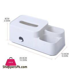 Tabletop Tissue Organizer Large Capacity Napkin Holder Home Tissue Containertissue Boxes