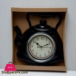 Teapot Style Wall Clock For Home