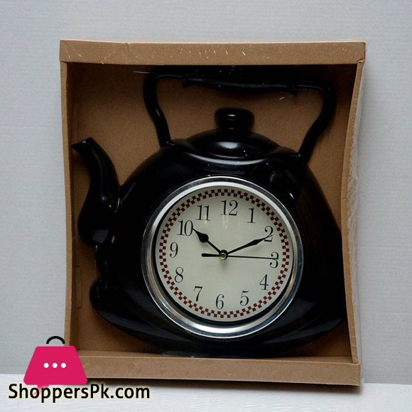 Teapot Style Wall Clock For Home 3 Teapot Style Wall Clock For Home