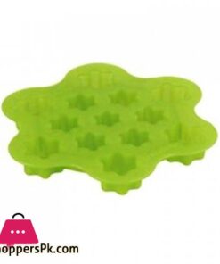 Tescoma 698275 Ice Cube Flower Shape Tray Green
